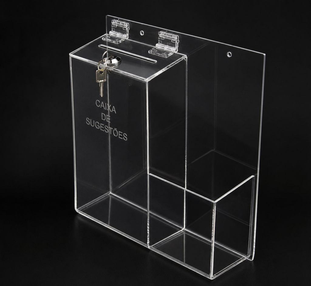 Urna de Acrílico 07