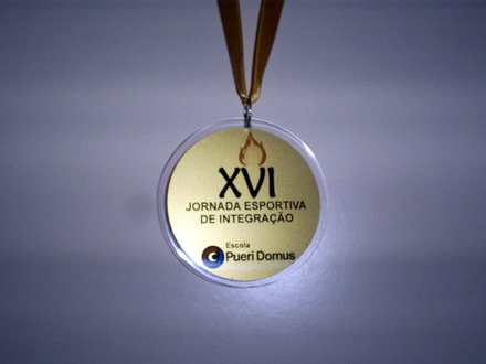 Medalha de Ouro em Acrílico – MD 01