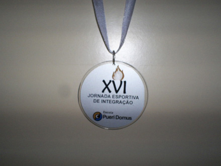 Medalha de Prata em Acrílico – MD 02