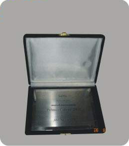 Placa de Homenagem 08