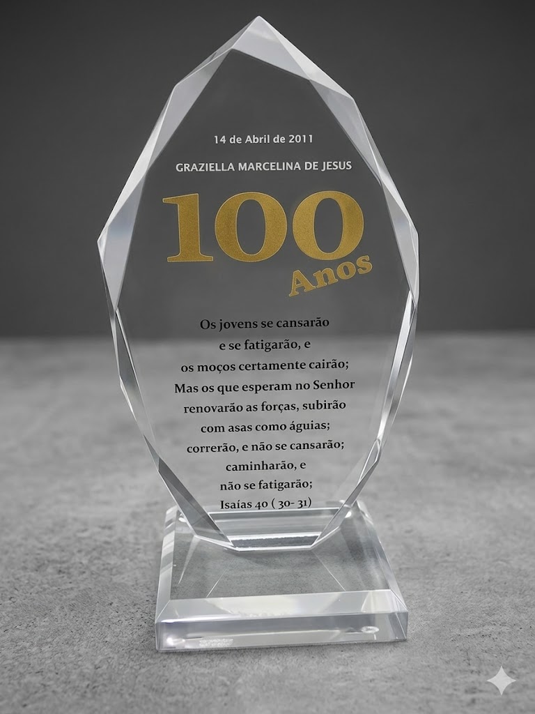 Troféu de Acrílico -TR 09