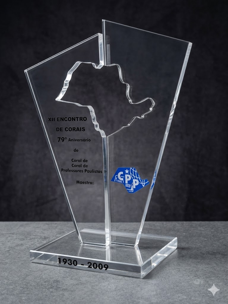 Troféu de Acrílico TR 15